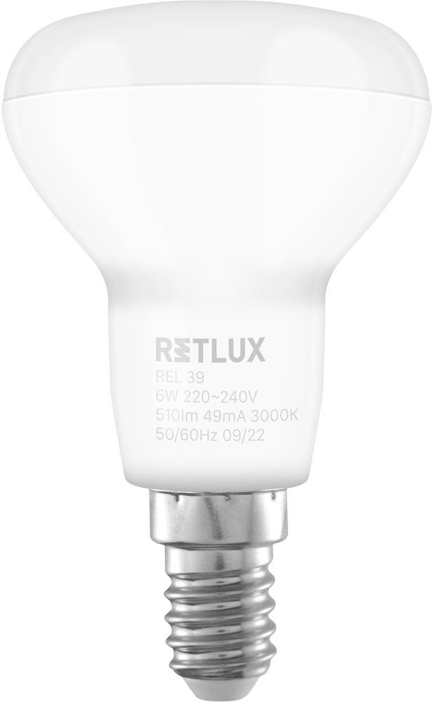 REL 39 LED R50 4x6W E14 WW RETLUX