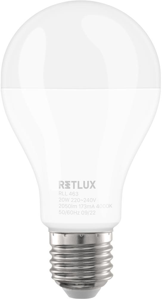 RETLUX RLL 463 A67 E27 bulb 20W CW