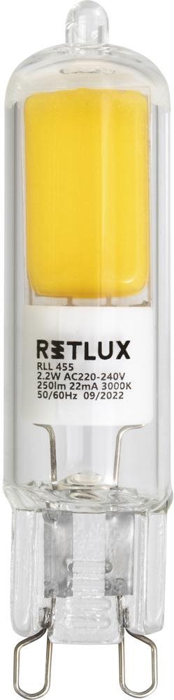 RETLUX RLL 455 G9 COB 2,2W LED WW