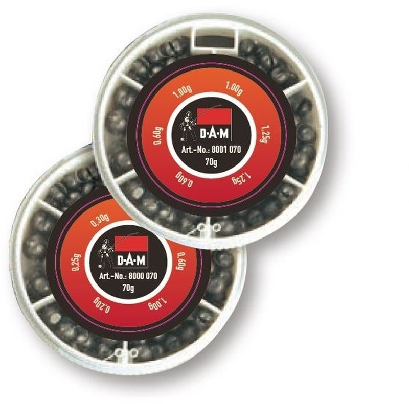 DAM Split Shot adagoló durva 0,6-1,25 g (70 g)