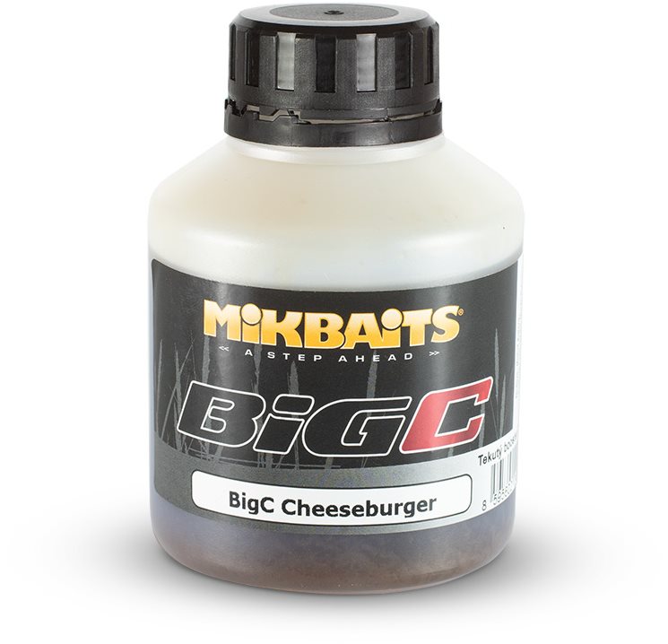 Mikbaits BiG Booster BigC sajtburger 250 ml