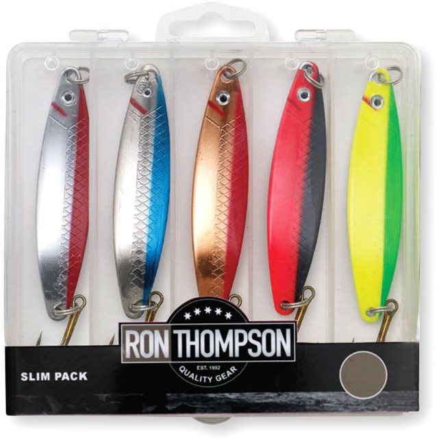 Ron Thompson Slim Pack 1 8 cm 18 g 5db + Lure Box