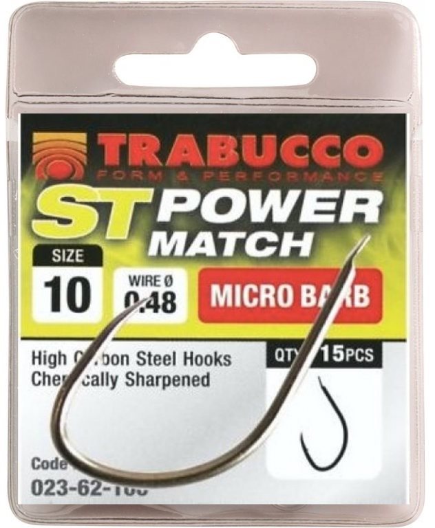 Trabucco ST Power Match 10-es méret 15 db