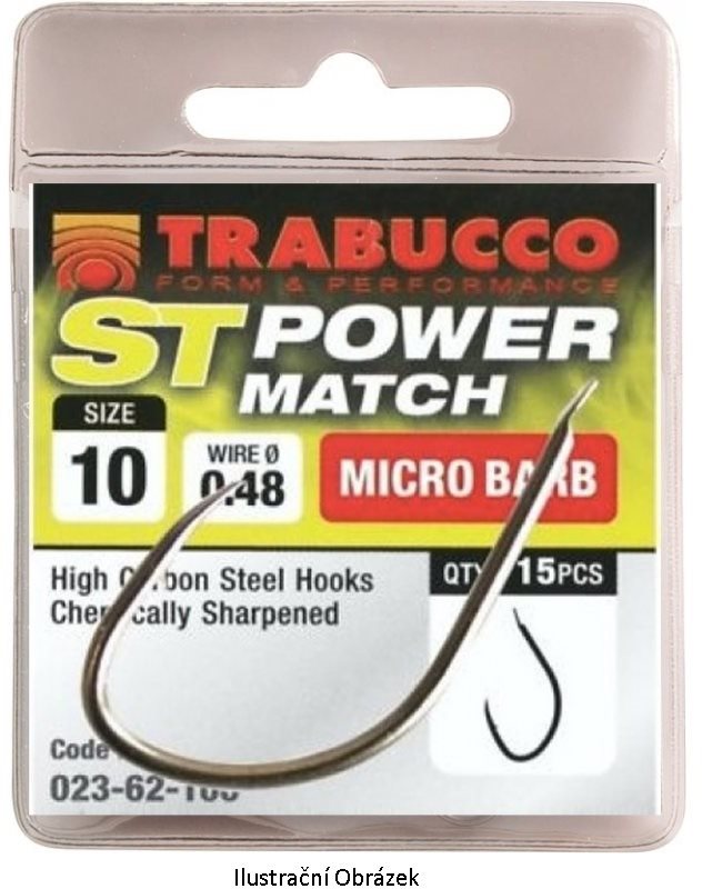 Trabucco ST Power Match 16-os méret 15 db