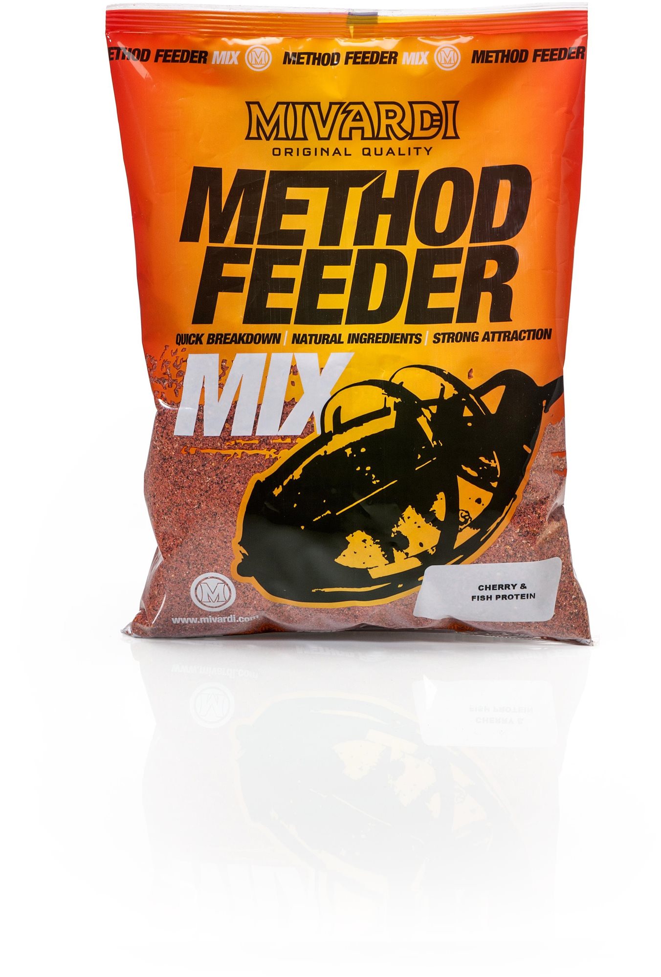 Mivardi Method feeder mix Cherry & fish protein 1kg