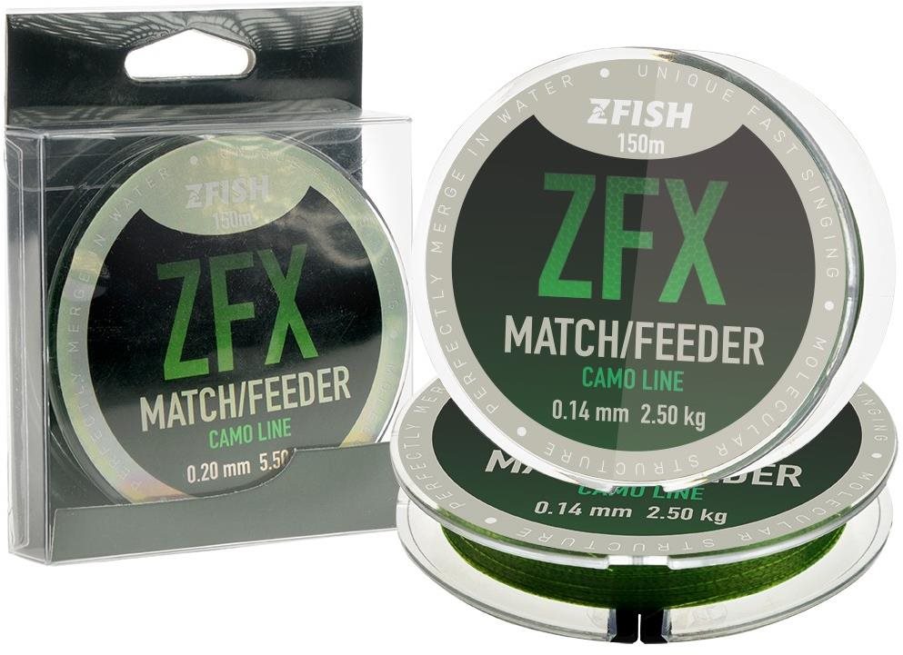 Zfish ZFX Match/Feeder CamoLine 150 m