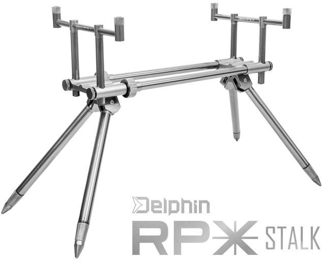 Delphin Rodpod RPX Stalk ezüst 2Rods