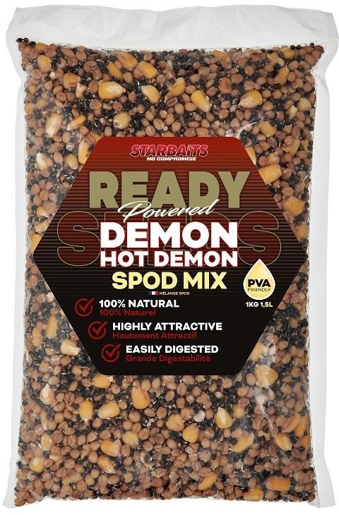 Starbaits Ready Seeds Hot Demon Spod Mix 1 kg