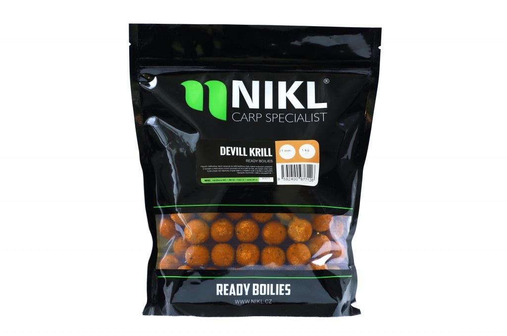 Nikl Ready Boilie Devill Krill 250 g