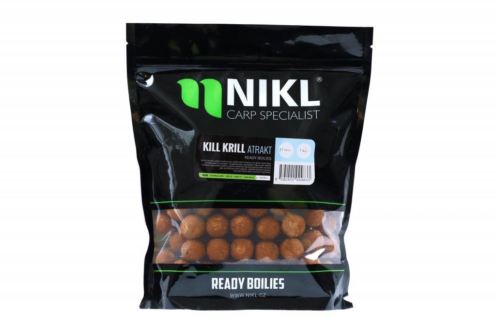 Nikl Ready Boilie Kill Krill Atrakt 1 kg