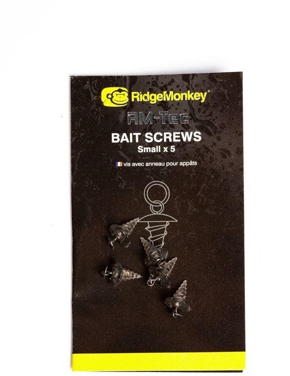 RidgeMonkey RM-Tec Hook Ring Bait Screws 5ks