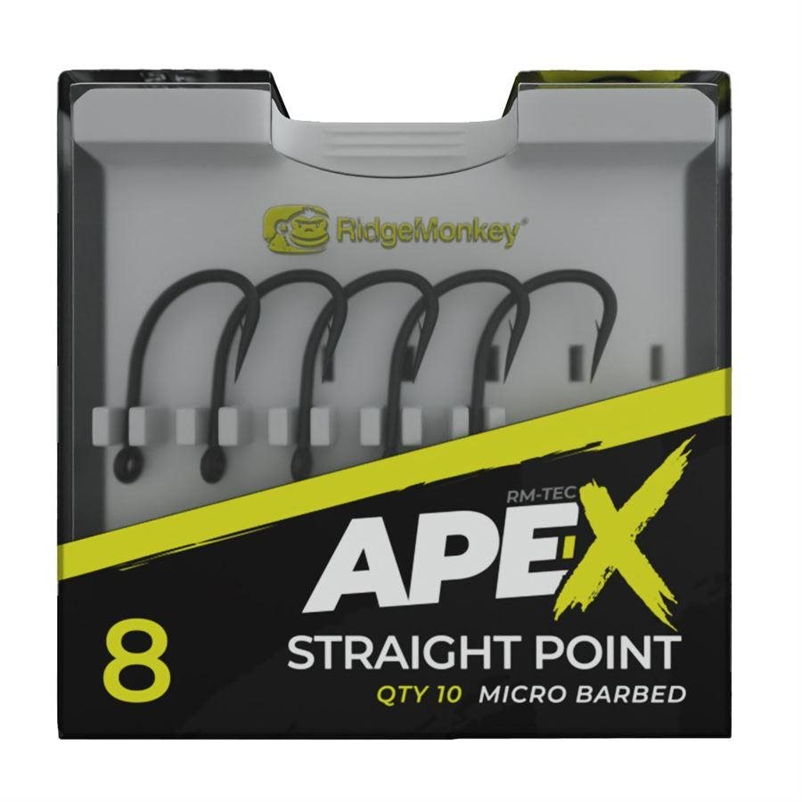 RidgeMonkey Ape-X Straight Point Barbed 10db