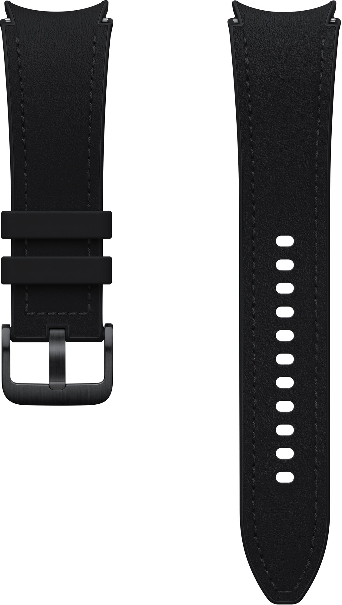 Samsung Eco Leather hibrid bőrszíj (M/L méret) Fekete