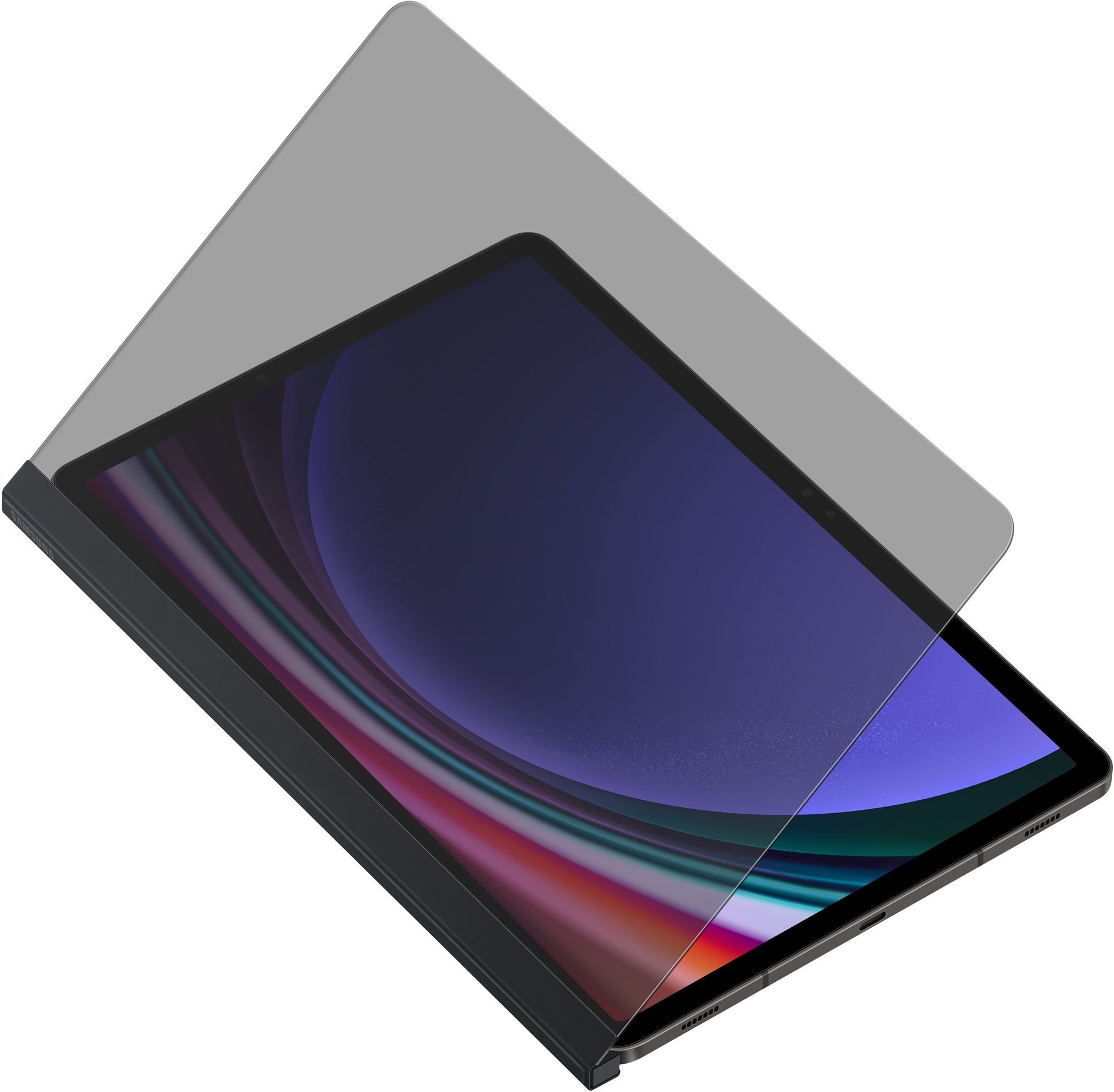 Samsung Galaxy Tab S9+ Ochranná fólie Privacy Screen černá