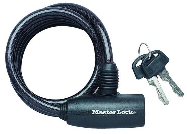 Master Lock Spirálový zámek na kolo Master Lock 8126EURDPRO 1,8m