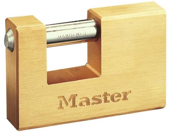 Master Lock Obdélníkový visací zámek Master Lock 608EURD pro všeobecnou ochranu 85mm