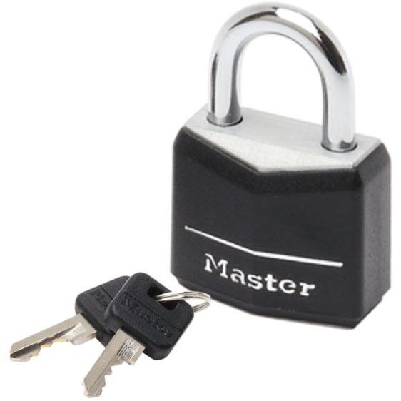 Master Lock Visací zámek Master Lock z pevného hliníku 9130EURDBLK 30mm