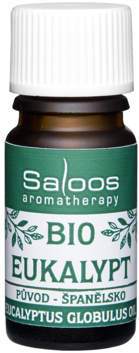 Saloos 100% BIO természetes illóolaj - Eukaliptusz 5 ml
