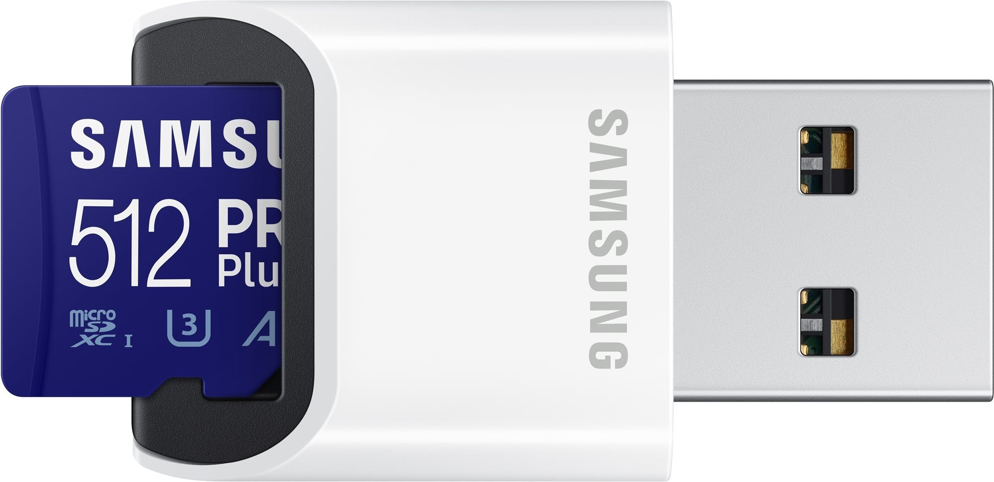 Samsung MicroSDXC 512GB PRO Plus + USB-adapter