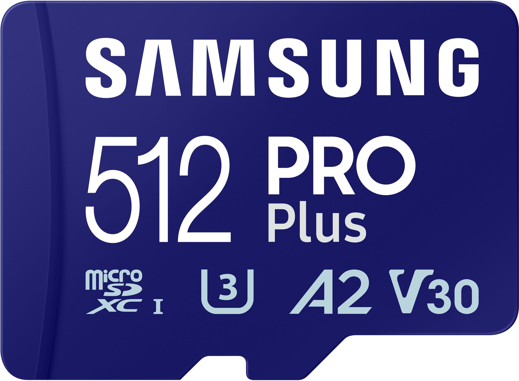 Samsung MicroSDXC 512GB PRO Plus + SD adapter (2023)