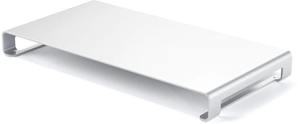 Monitor emelvény Satechi Slim Aluminum Monitor Stand - Silver