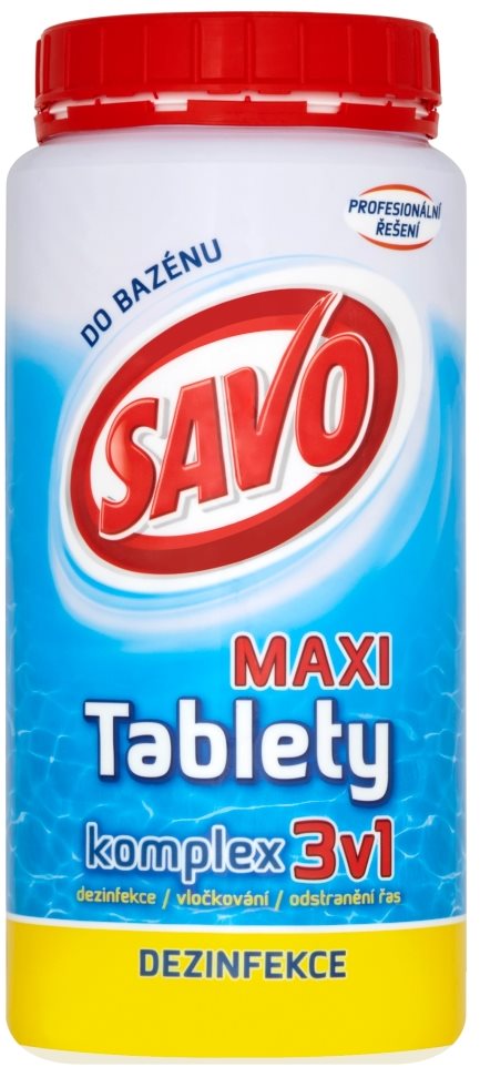SAVO Klór tabletta maxi komplex 3v1 1.4kg