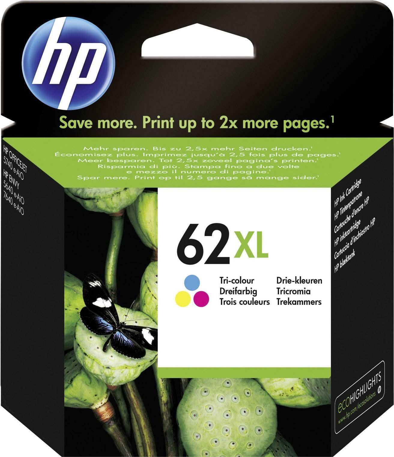 HP C2P07AE No. 62XL színes