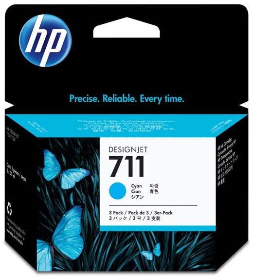 HP CZ134A sz. 711 ciánkék