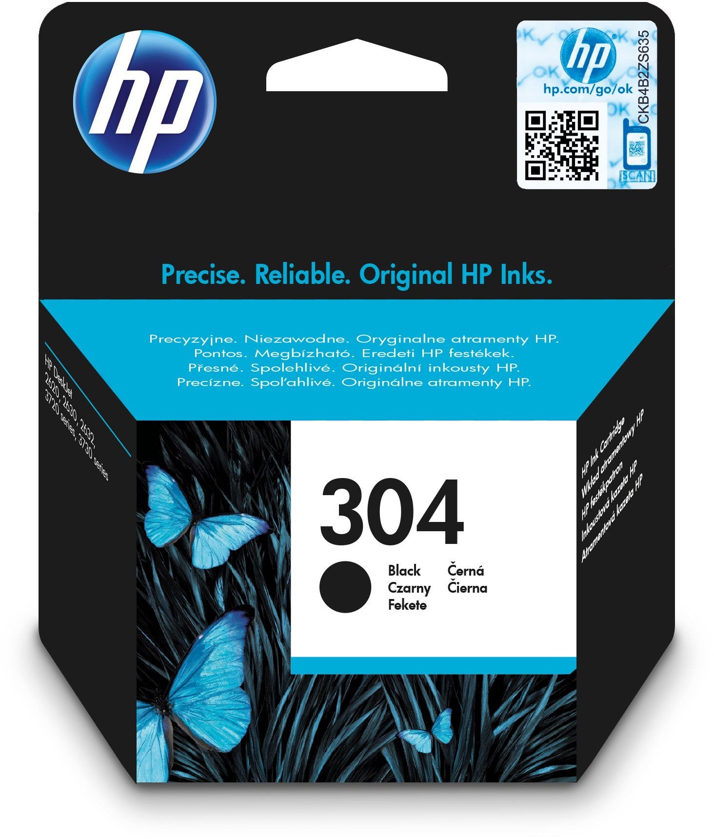 HP N9K06AE sz. 304 fekete