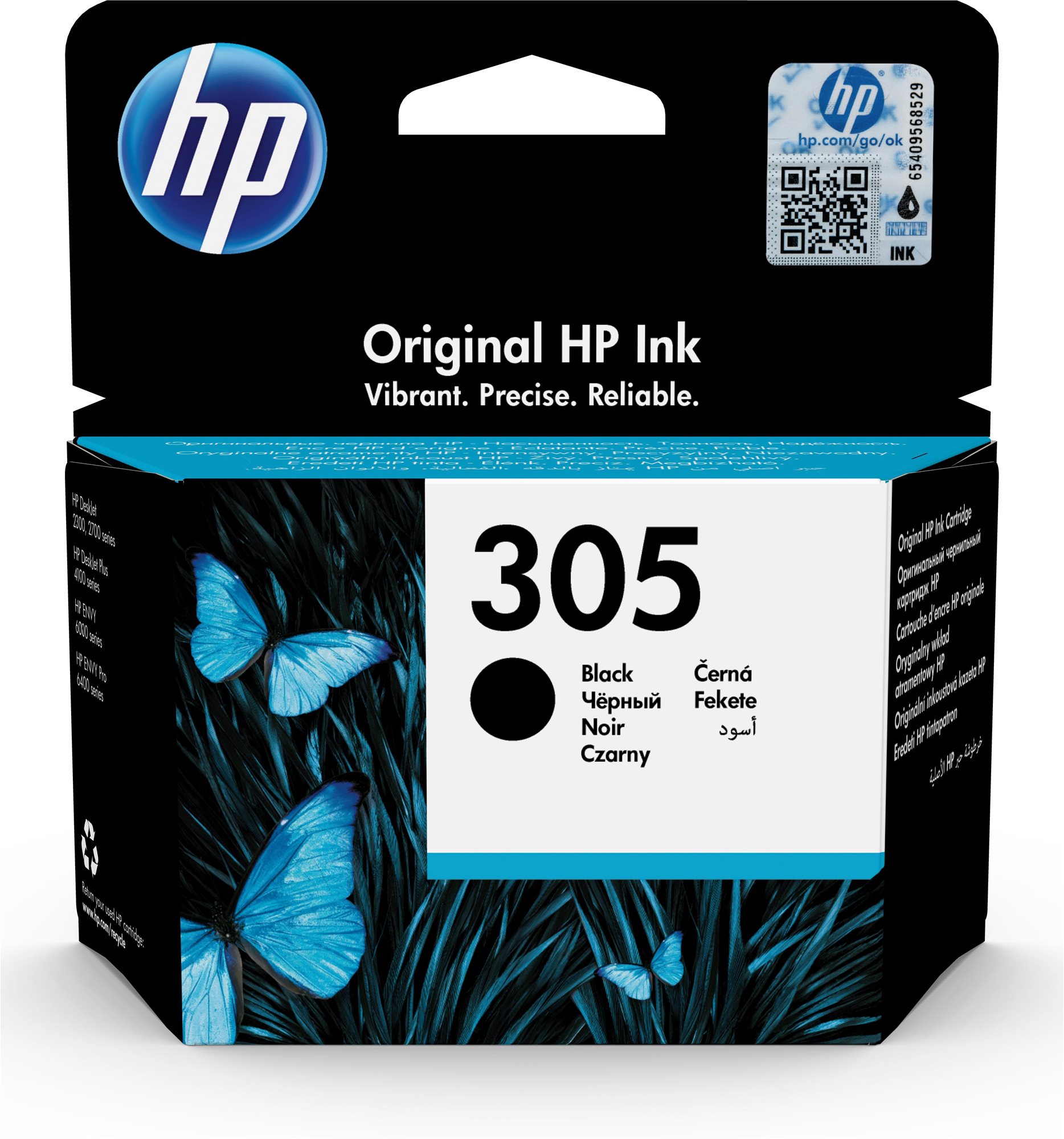 HP 3YM61AE No. 305 fekete