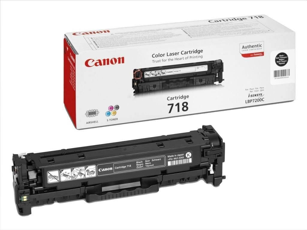 Canon CRG-718BK Dual Pack fekete 2 db