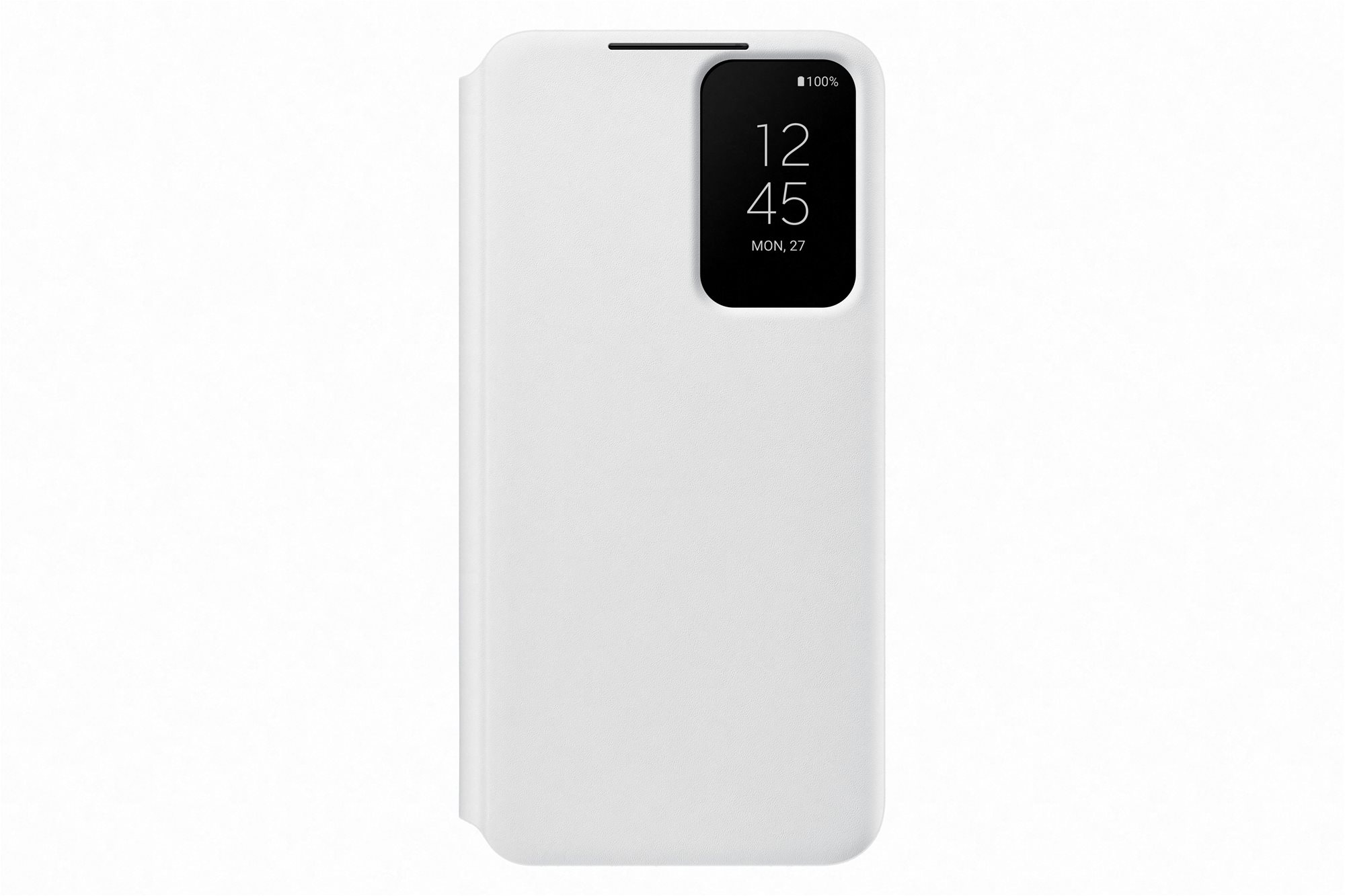 Samsung Galaxy S22 5G fehér Clear View flip tok