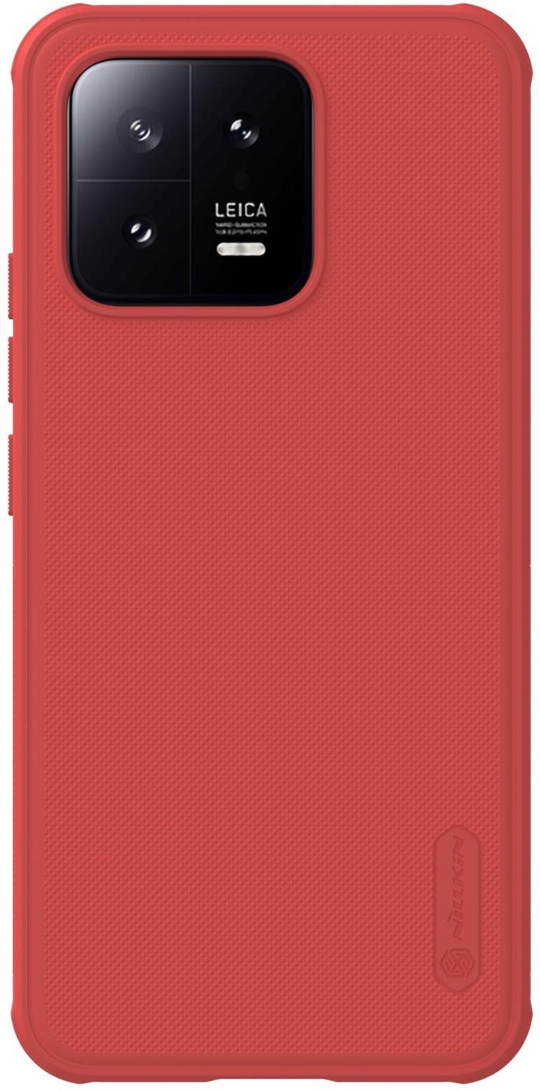 Nillkin Super Frosted PRO Xiaomi 13 hátlap tok, piros