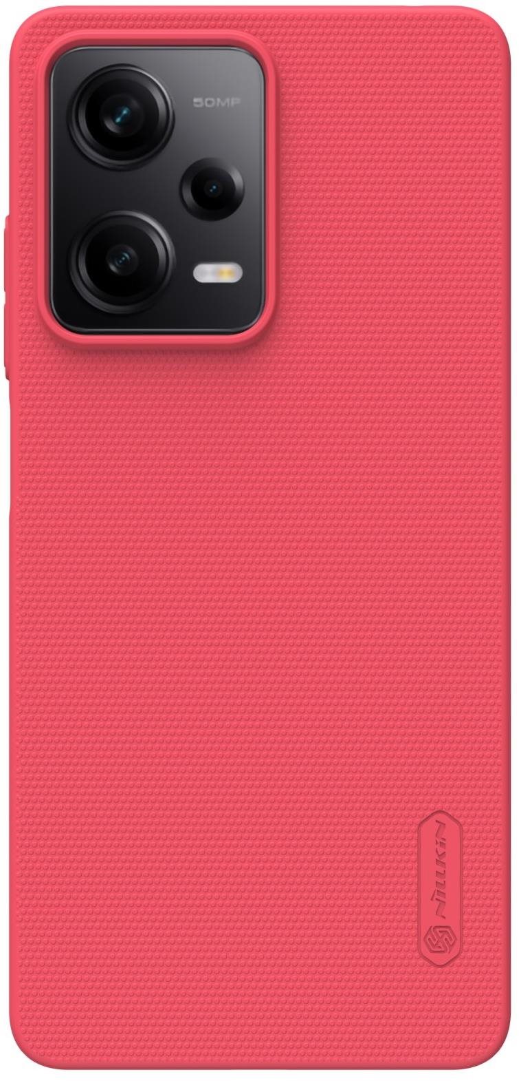 Nillkin Super Frosted Xiaomi Redmi Note 12 Pro 5G/Poco X5 Pro 5G élénk piros tok