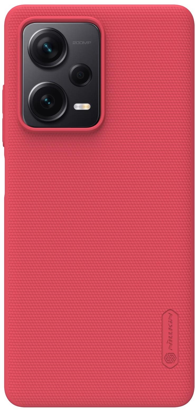 Nillkin Super Frosted Xiaomi Redmi Note 12 Pro+ 5G élénk piros tok
