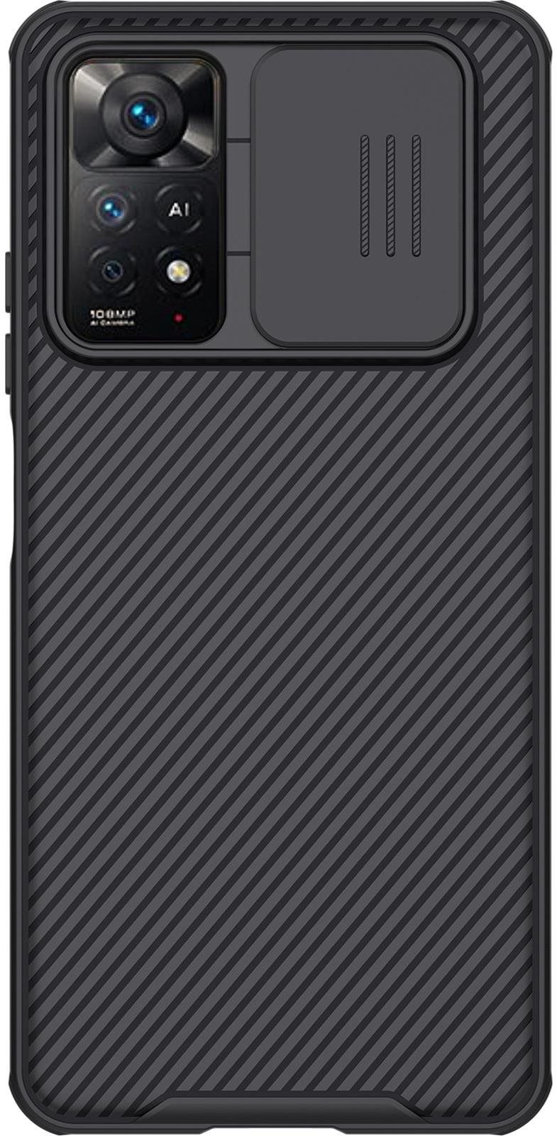 Nillkin CamShield PRO Xiaomi Redmi Note 11 Pro/11 Pro 5G fekete hátlap tok