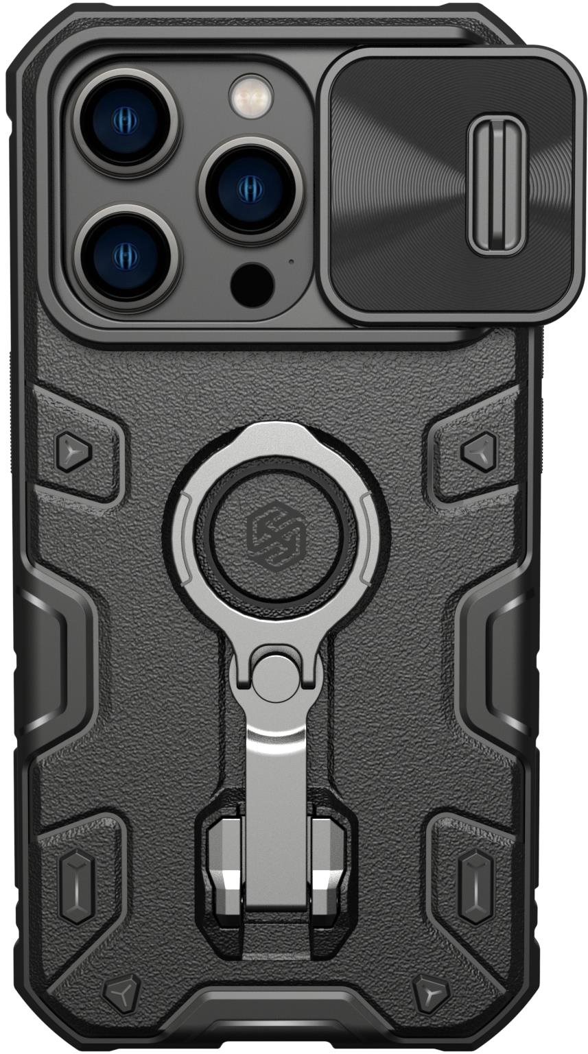 Nillkin CamShield Armor PRO Magnetic Apple iPhone 14 Pro hátlap tok, fekete