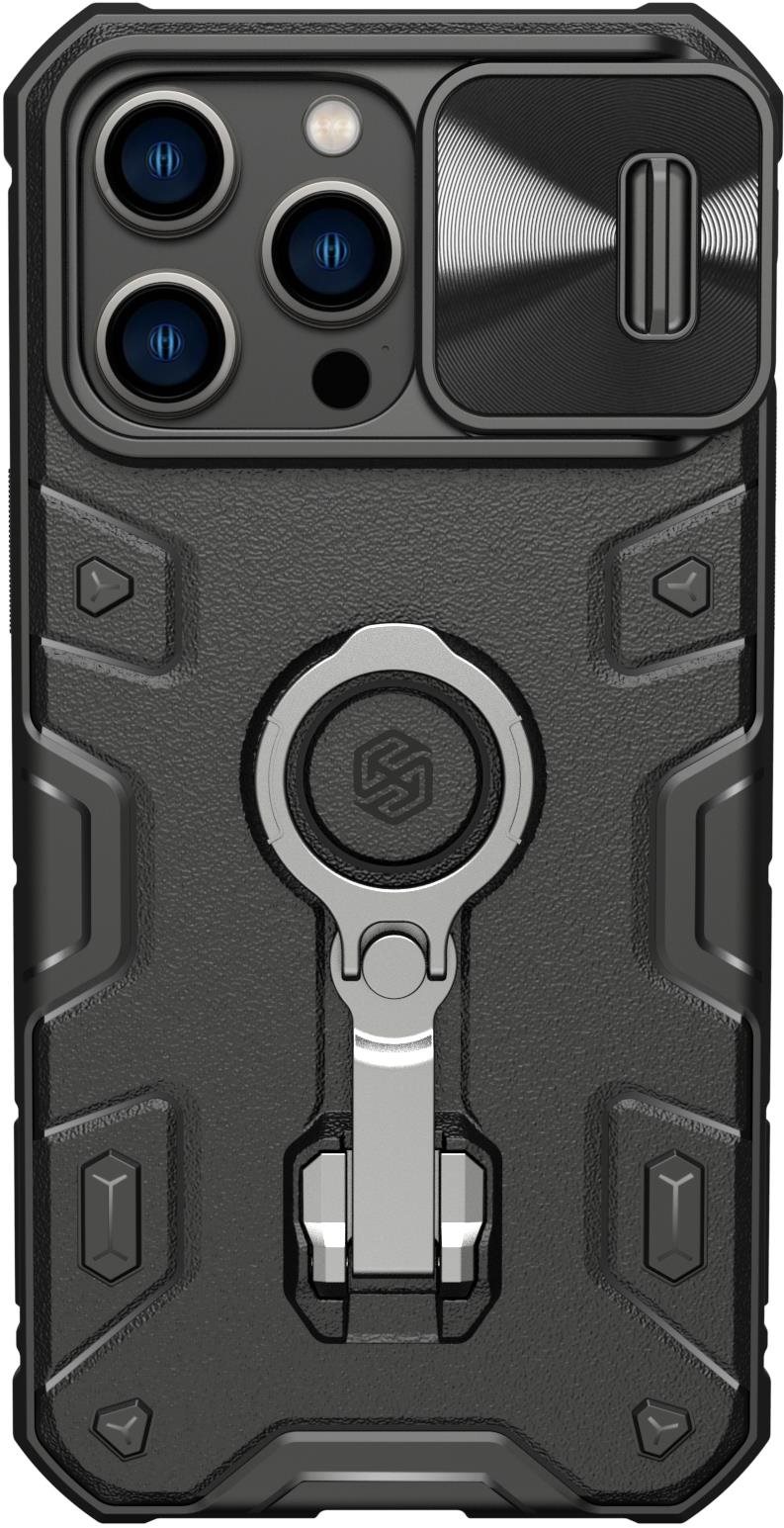 Nillkin CamShield Armor PRO Magnetic Apple iPhone 14 Pro Max hátlap tok, fekete