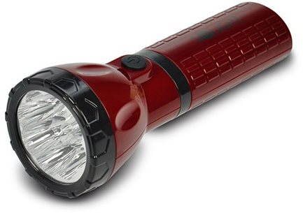 Solight tölthető LED-es zseblámpa piros-fekete