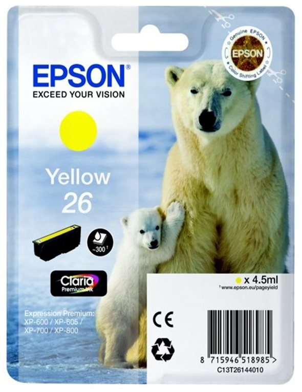 Epson T2614 sárga
