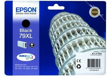 Tintapatron Epson T7901 79XL fekete