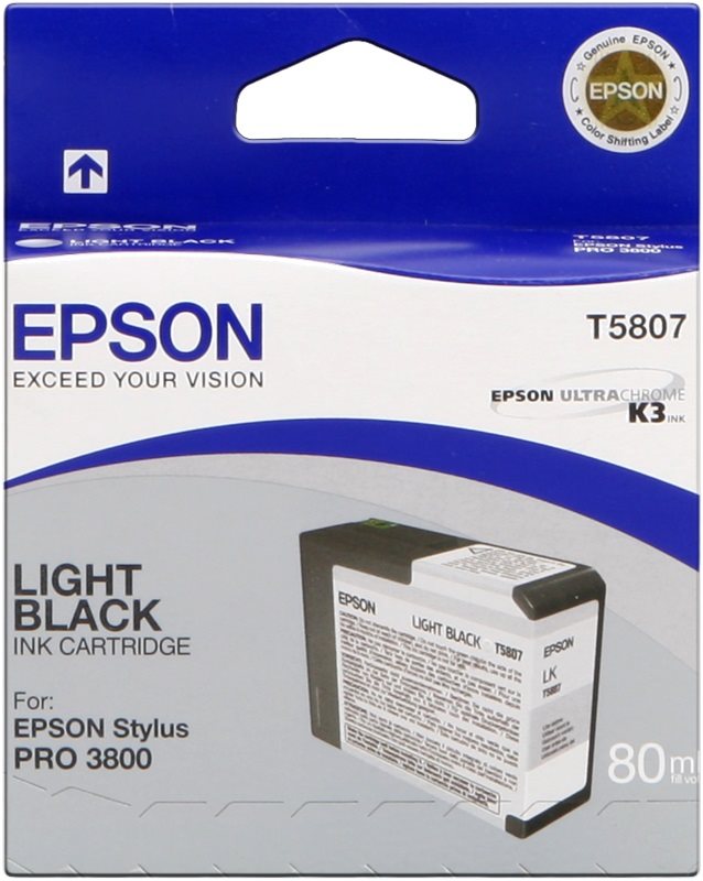 Epson T580 világos fekete