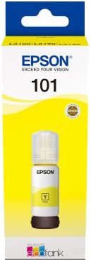 Epson 101 EcoTank Magenta ink bottle sárga