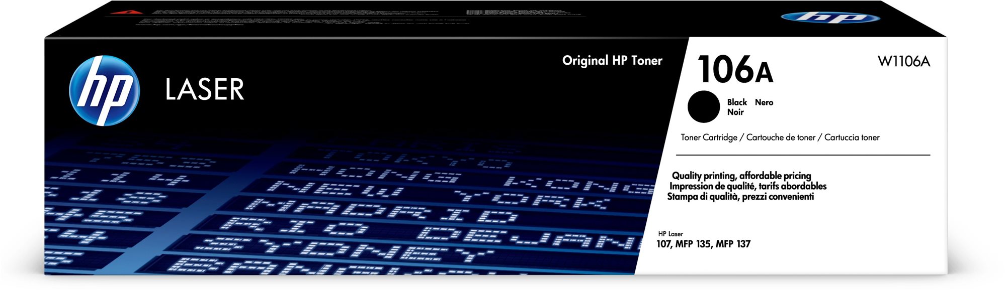 HP W1106A sz. 106A eredeti fekete