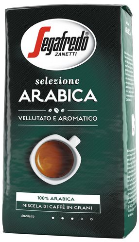 Kávé Segafredo Selezione Arabica, kávébab, 500g
