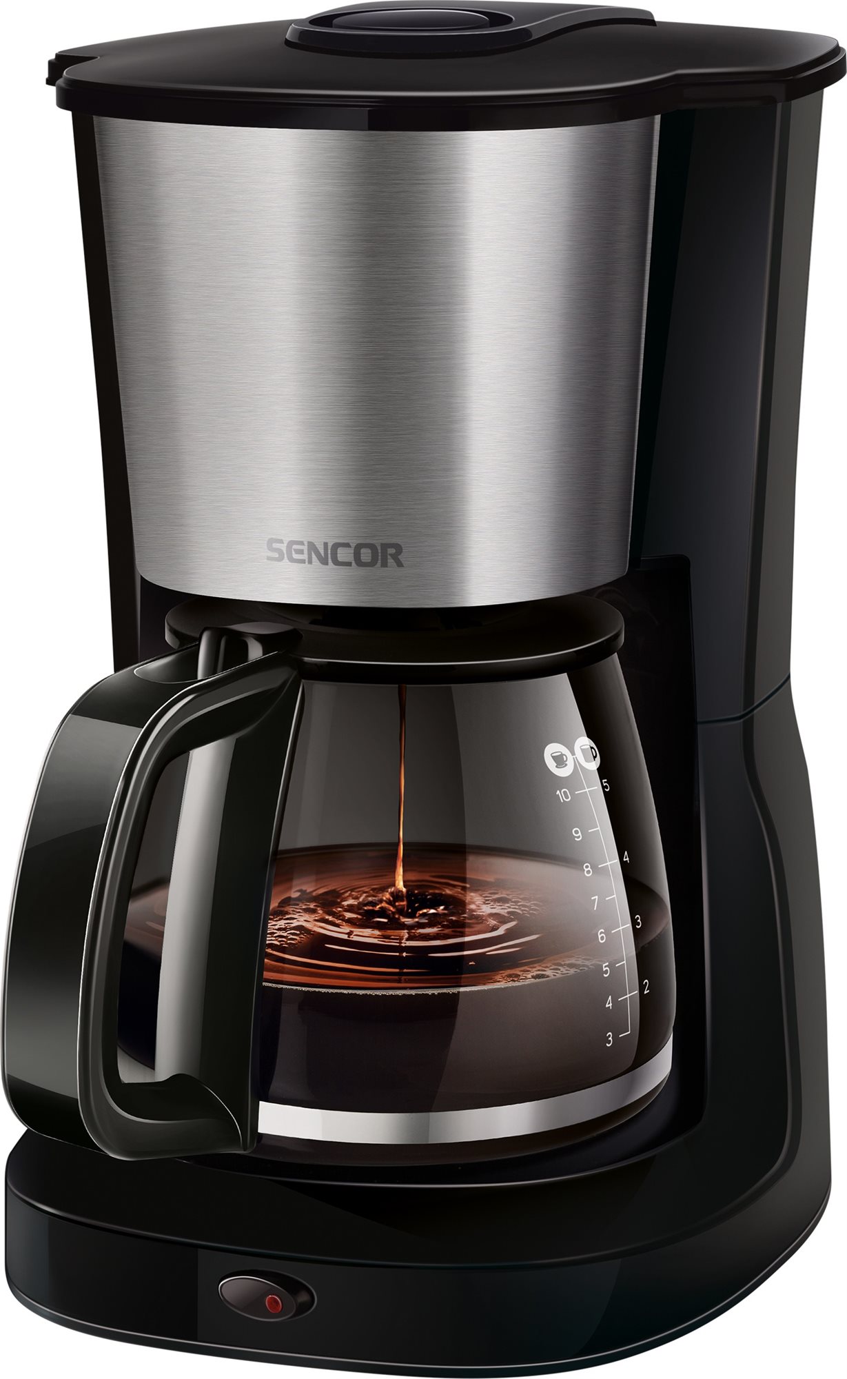 SCE 3050SS kávéfőző SENCOR