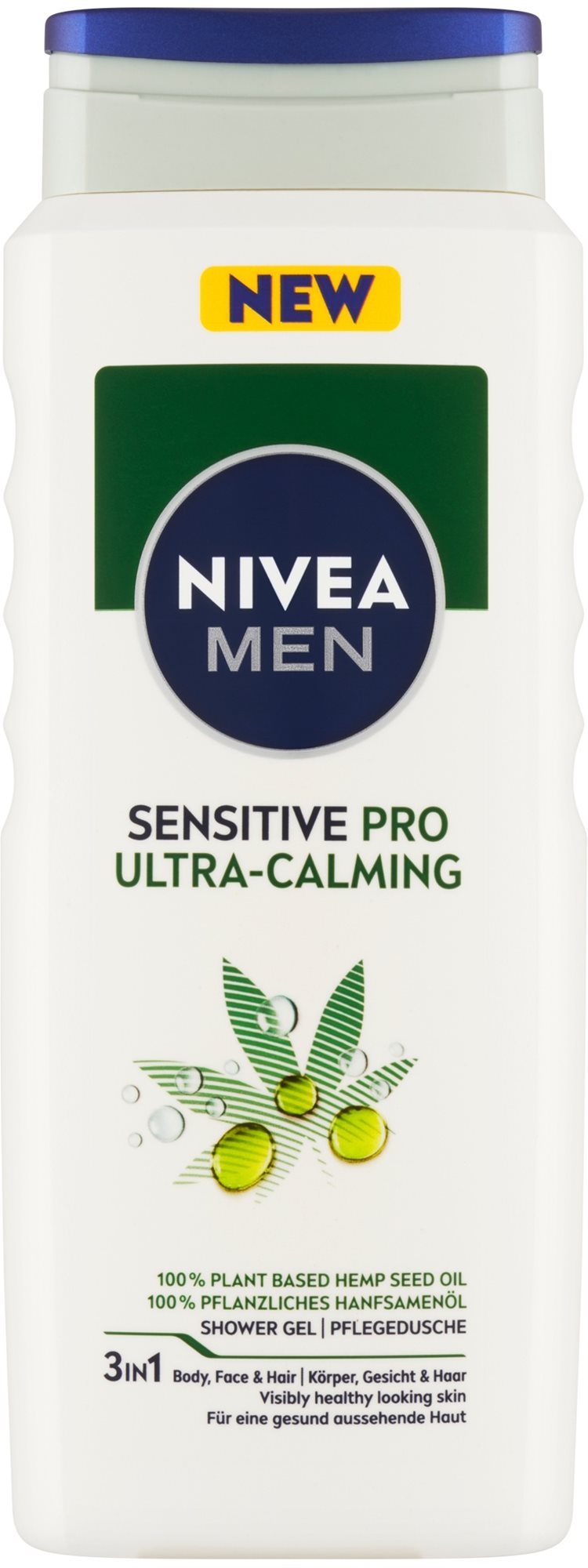NIVEA Men Sensitive Pro Ultra Calming Tusfürdő 500 ml