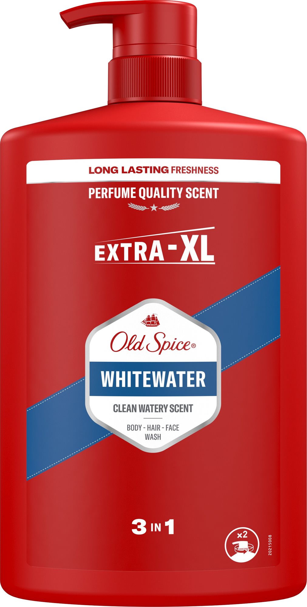OLD SPICE Whitewater Shower Gel & Shampoo 3 az 1-ben 1000 ml