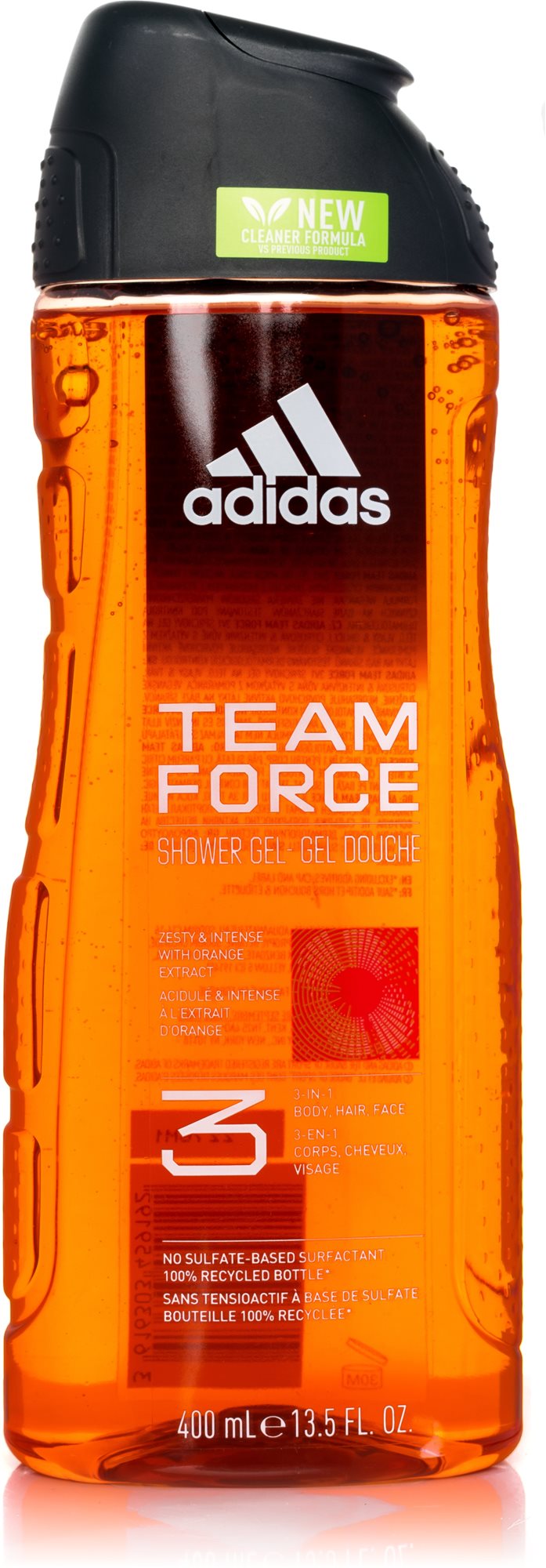 ADIDAS Team Force Shower Gel 3in1 400 ml