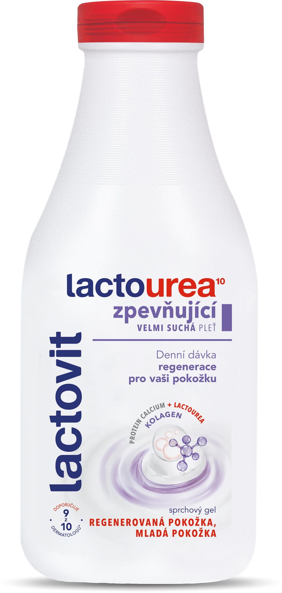 LACTOVIT Lactourea feszesítő tusfürdő 500 ml